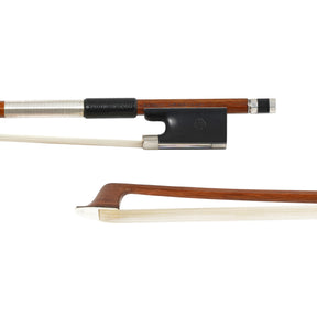Edwin Herrmann Violin Bow, Germany, Ebony/Silver