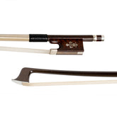 Arcos Brasil Ipe Violin Bow, Snakewood & Silver