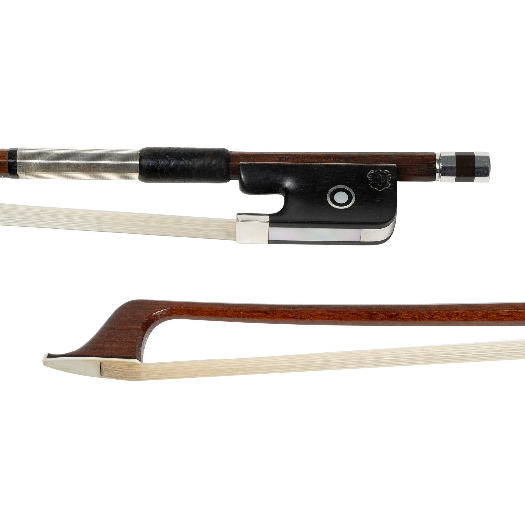 Otto Dürrschmidt Cello Bow, Ebony/Silver