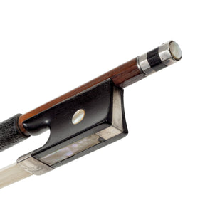 Gand & Bernardel Violin Bow, Ebony/Silver (Head Graft)
