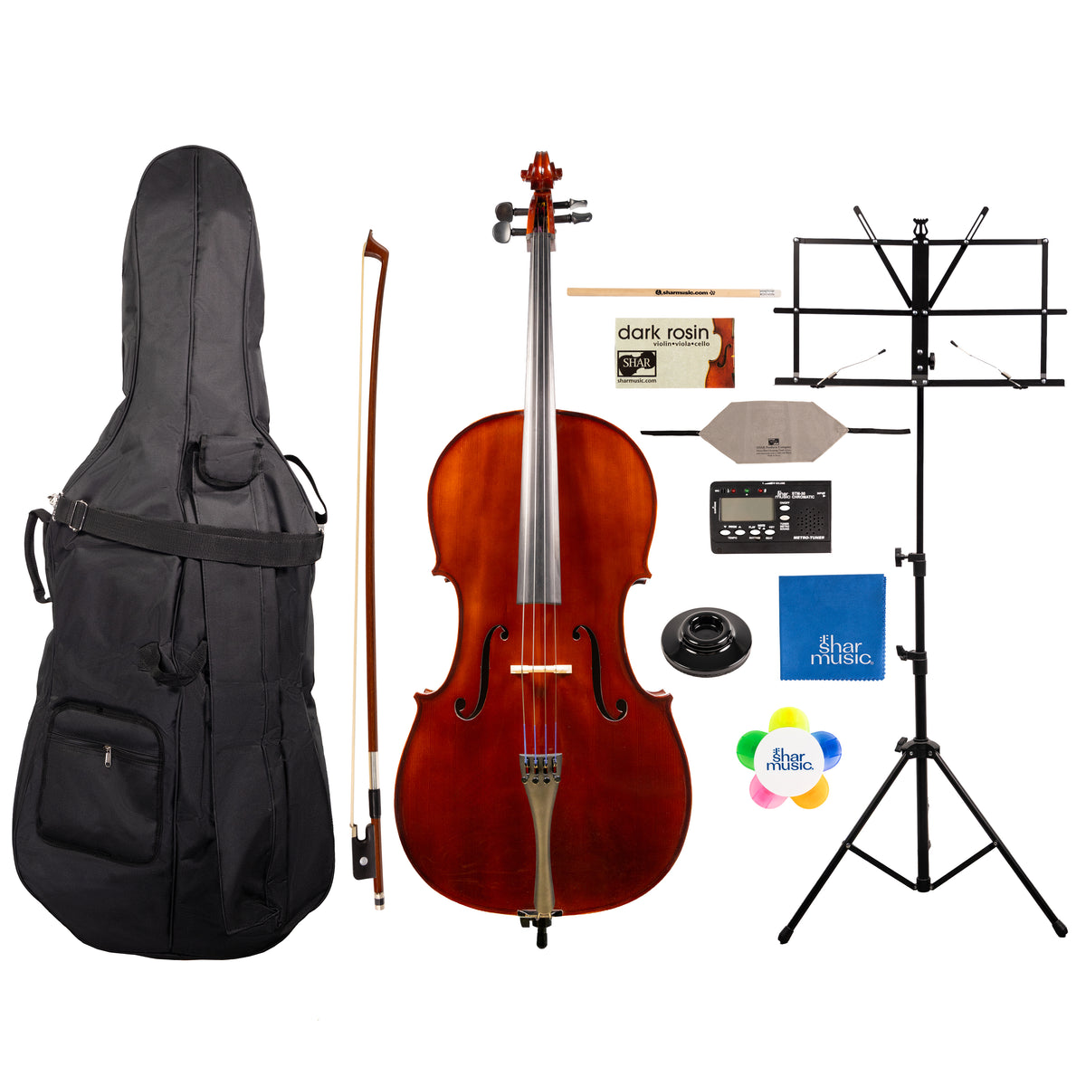 Franz Hoffmann® Danube Cello Deluxe Outfit
