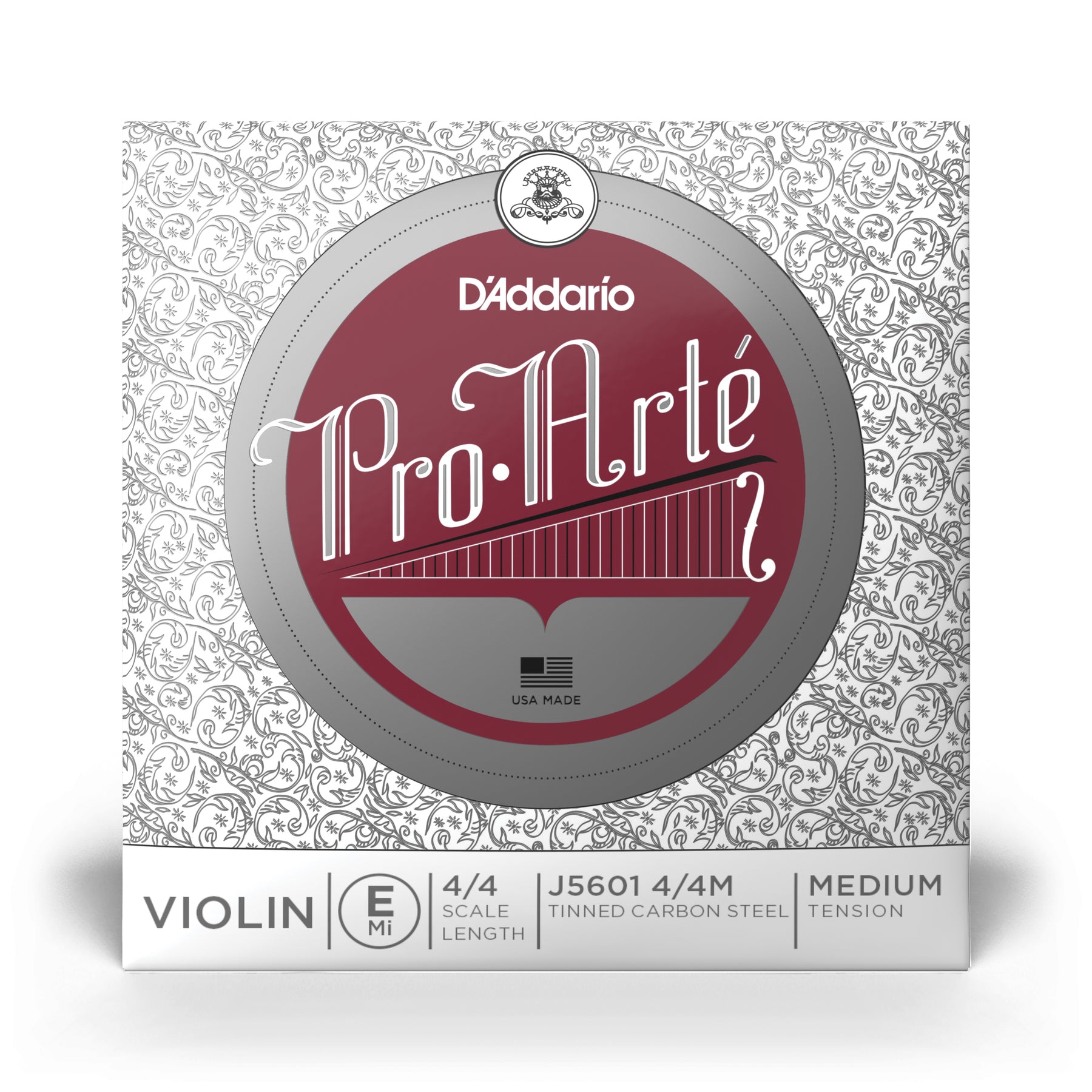 Pro-Arte Violin Single E String, 4/4 Scale, Medium Tension