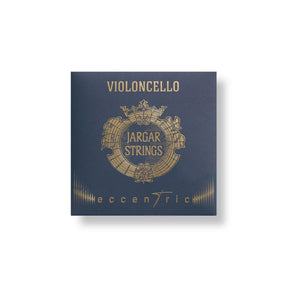 Jargar Eccentric Cello String Set - 4/4 Size - Medium Gauge