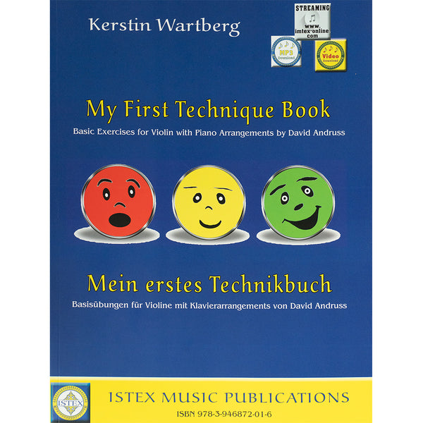 Easy Beginner Violin Instructional Book: Technique Exercises