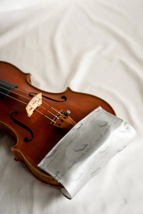 Leatherwood Mulberry Silk Chinrest Cover