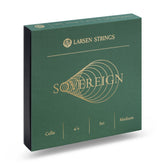 Larsen Sovereign Cello String Set - 4/4 Size - Medium Gauge