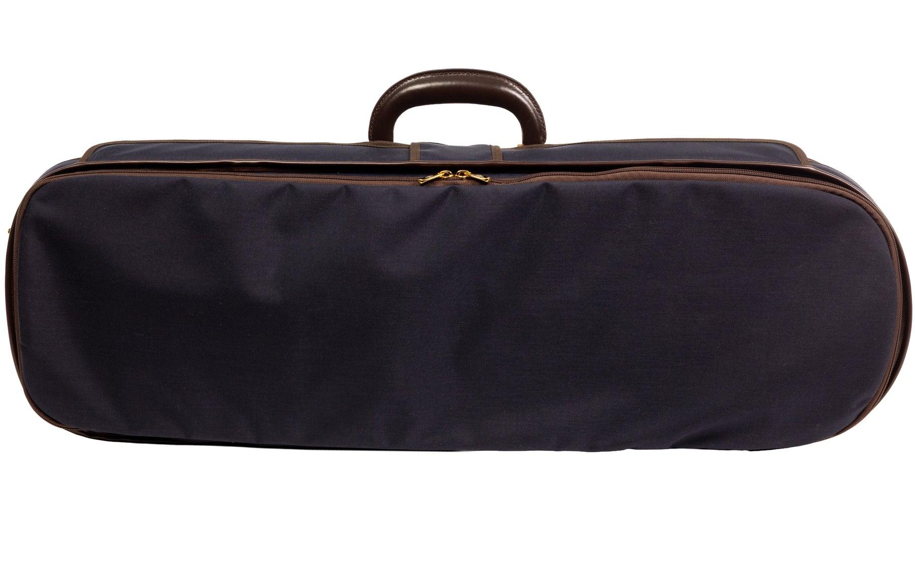 Musafia Enigma Violin Case Blue Exterior, Lid Side