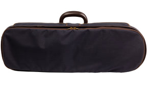 Musafia Enigma Violin Case Blue Exterior, Lid Side