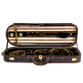 Musafia Enigma Violin Case Black Interior, Open Full Case