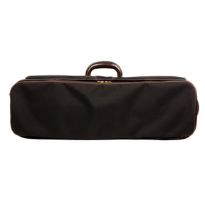 Musafia Master Series Aureum Violin Case Black Exterior, Lid Side