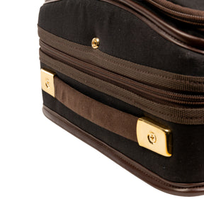 Musafia Momentum Violin Case Black Exterior, Subway Handle