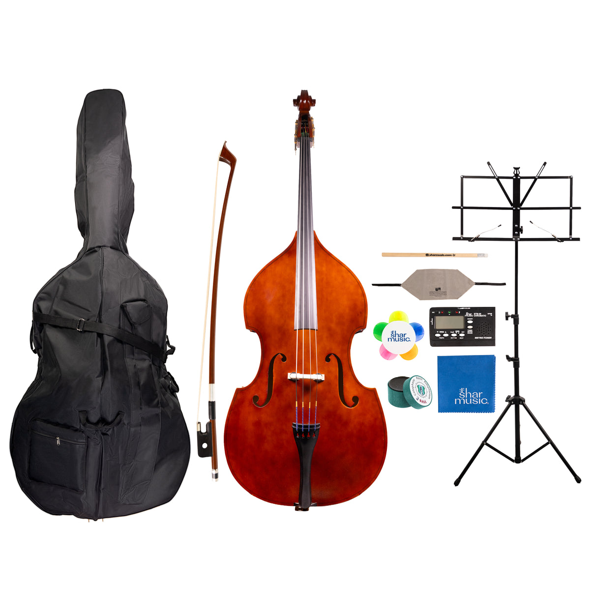 Franz Hoffmann® Amadeus Double Bass Deluxe Outfit