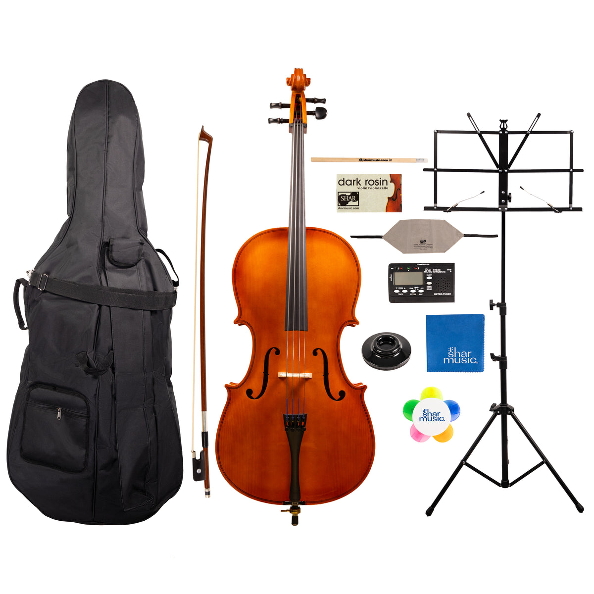 Franz Hoffmann® Amadeus Laminate Cello Deluxe Outfit