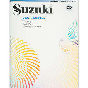 Suzuki Violin School Method Book and CD, Volume 1, Performed by Hilary Hahn