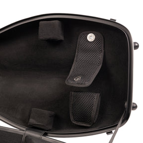 Super Light Compact lightweight Violin Case in Red Weave Interior Magnetic Soft Pouch Bow Latch