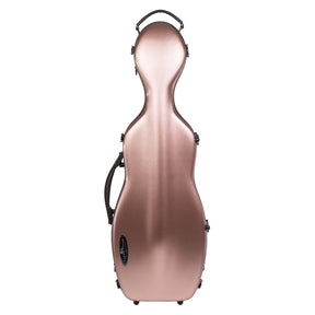 Super Light Compact lightweight Violin Case in Rose Gold Front