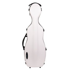 Super Light Compact lightweight Violin Case in White Weave Front