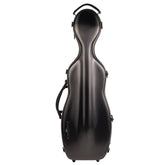 Super Light Compact lightweight Violin Case in Black Weave Front