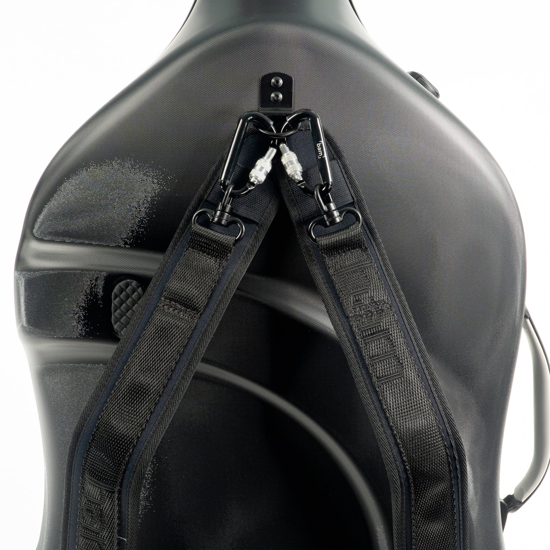 BAM Suprême Hightech Polycarbonate 2.9 Slim Cello Case in Black with Black Hardware
