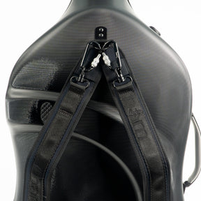 BAM Suprême Hightech Polycarbonate 2.9 Slim Cello Case in Black with Black Hardware
