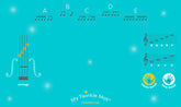 Twinkle Mat with Small Foot Stickers