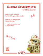 Springer, Matt - Chinese Celebrations for String Quartet - Khach-22 Digital Download