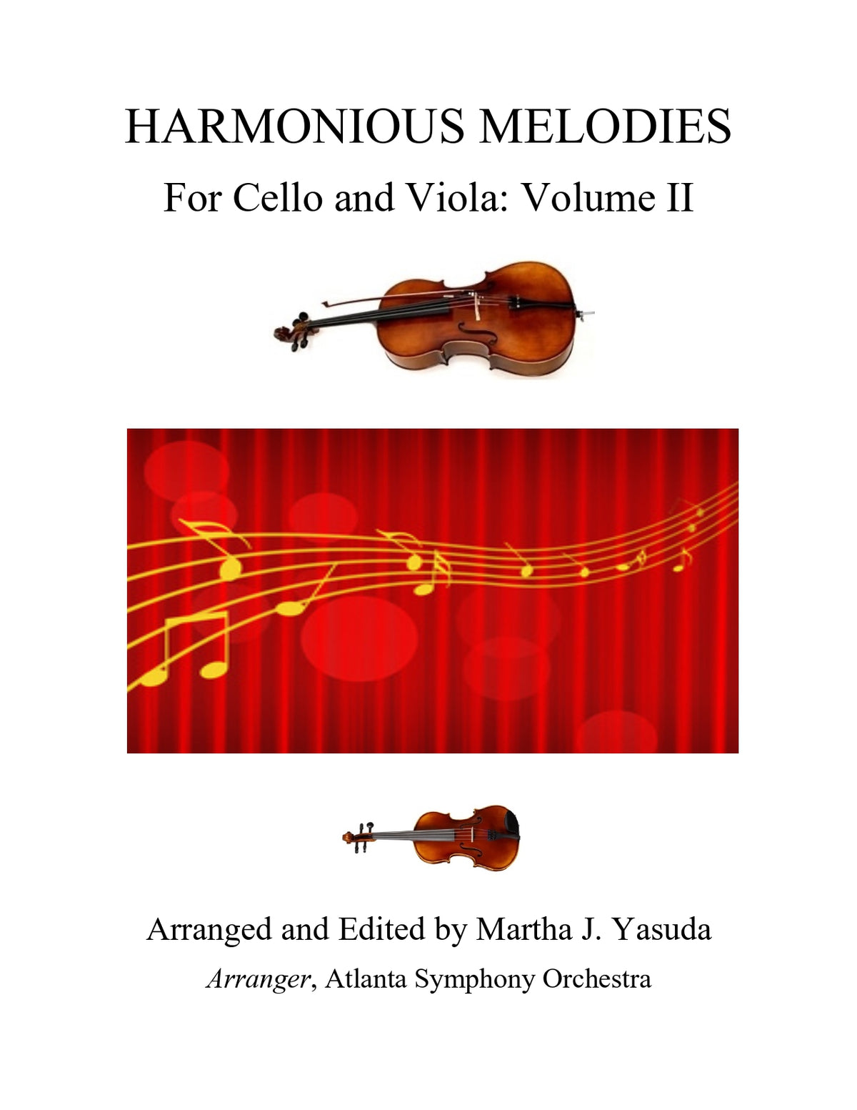Yasuda, Martha - Harmonious Melodies For Cello and Viola, Volume II - Digital Download