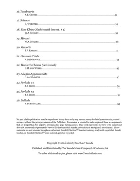 Yasuda, Martha - Harmonious Melodies For Cello and Viola, Volume II - Digital Download