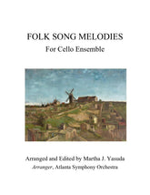 Yasuda, Martha - Folk Song Melodies For Cello Ensemble - Digital Download