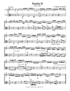 Yasuda, Martha - Out of the "Bachs", Selections from Unaccompanied Sonatas & Partitas for Violin and Viola - Digital Download