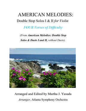 Yasuda, Martha - American Melodies: Double Stop Solos For Violin, Volume I & II - Digital Download