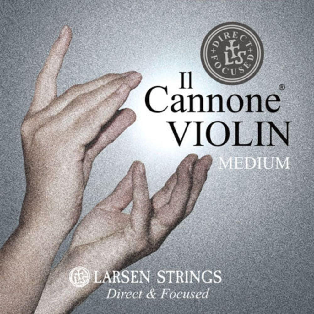 Larsen Il Cannone Violin String Direct and Focused Set - 4/4 Size - Soloist Gauge