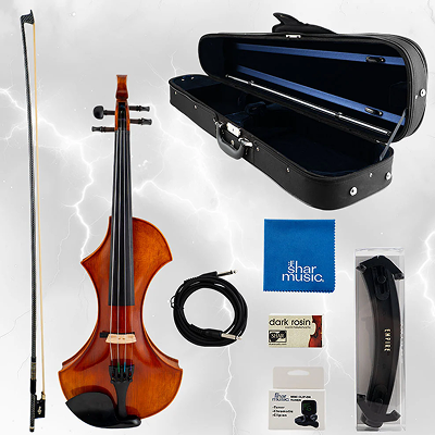 Plug N' Play Model 3 Electric Violin Outfit - 4/4 Size