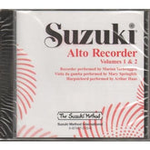 Suzuki Recorder School CD, Volumes 1 and 2, Alto, Performed by Verbruggen