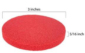 Red Sponge Shoulder Pad 2 Pack