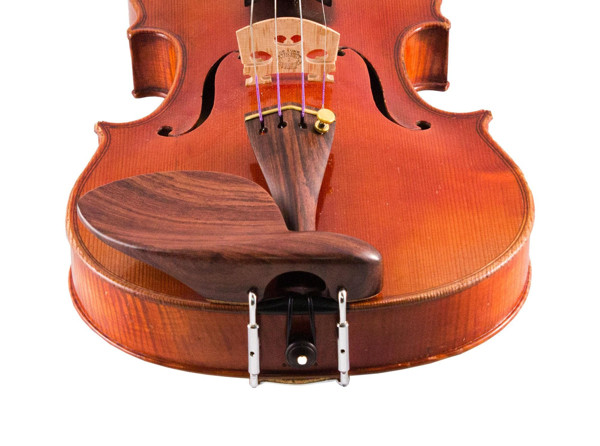 PVS Rosewood Violin Chinrest - Large Plate with Hump