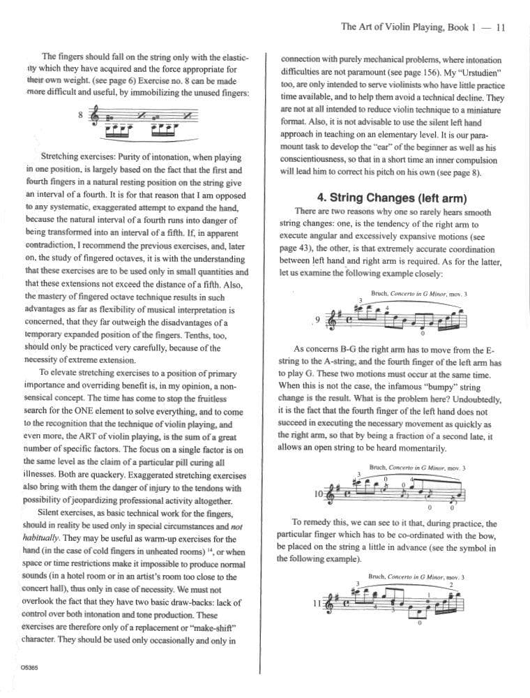 Flesch, Carl - The Art of Violin Playing, Book 1 - Carl Fischer Edition