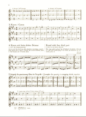 Doflein, Erich and Elma - The Doflein Method: Progressive Pieces for 3 Violins, Volume 1 - Performance Score - Schott Edition