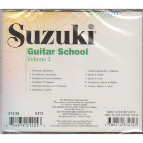 Suzuki Guitar School CD, Volume 3
