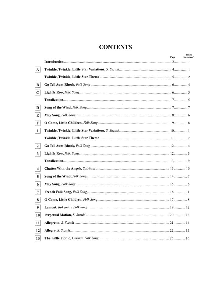 Suzuki Bass School Method Book and CD, Volume 1, Performed by Karr
