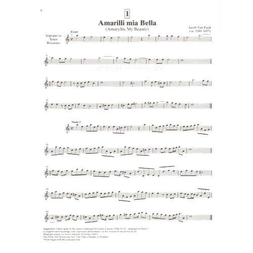 Suzuki Recorder School Piano Accompaniment, Volume 7, Alto or Soprano