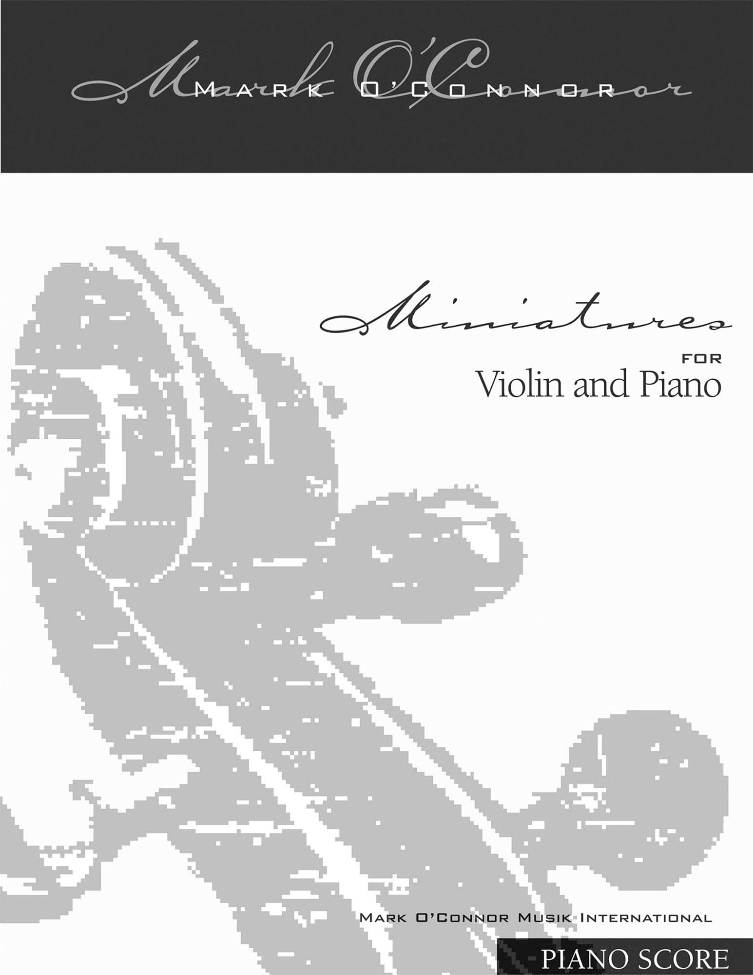 O'Connor, Mark - Miniatures for Violin and Piano - Piano Score - Digital Download