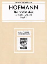 Hofmann, Richard - The First Studies, Op 25, Book 1 - Violin solo - Carl Fischer Edition