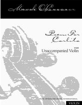 O'Connor, Mark - Poem for Carlita for Unaccompanied Violin - Digital Download