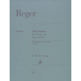 Reger, Max -  Three Suites Op 131d For Viola URTEXT Published by G Henle Verlag