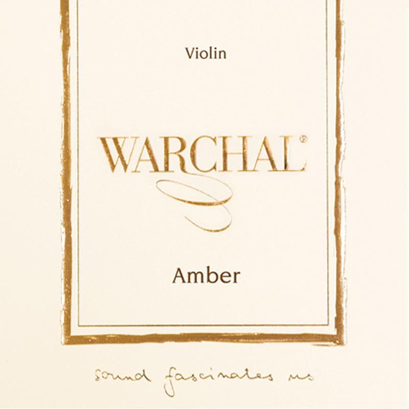 Warchal Amber Violin Set Medium Ball End
