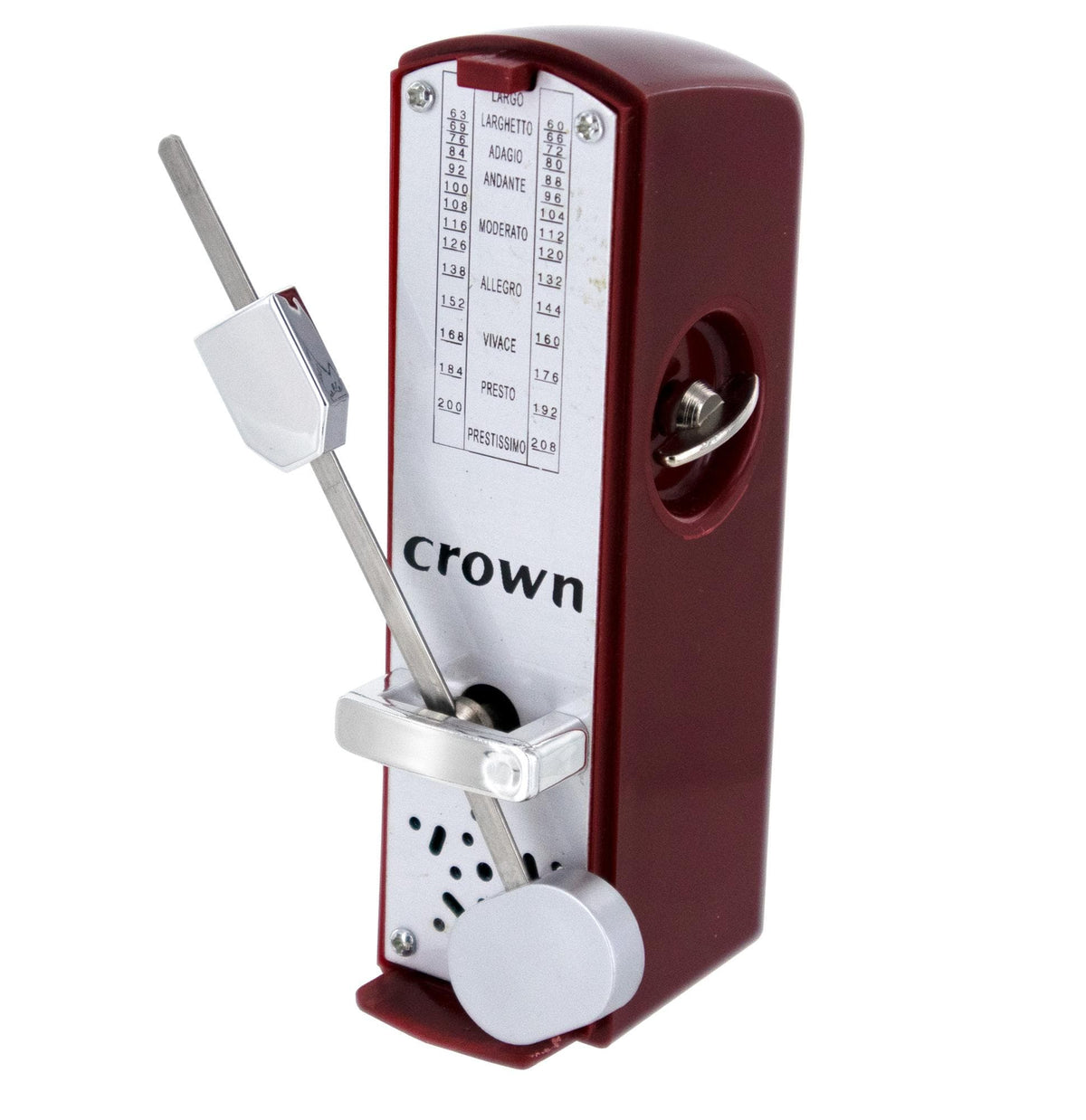 Crown Mini Metronome Red