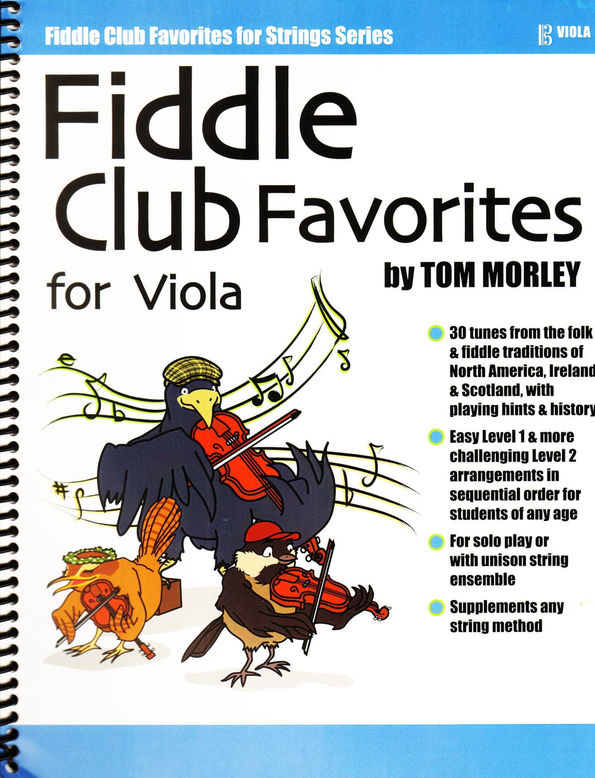 Tom Morley - Fiddle Club Favorites - for Viola - by Flying Frog Music