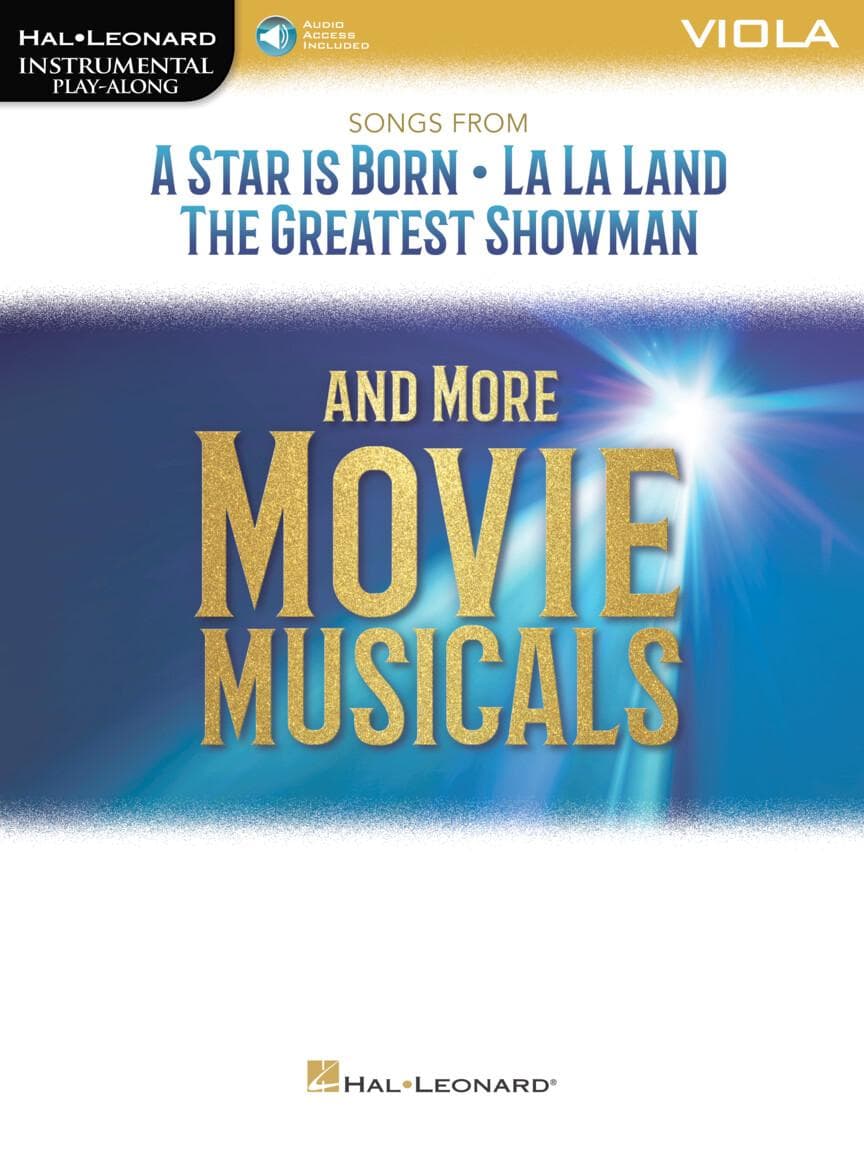 And More Movie Musicals - for Viola with Audio Accompaniment - Hal Leonard Instrumental Play-Along