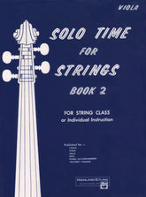 Etling, Forest - Solo Time For Strings, Book 2 - Viola - Alfred Music Publishing